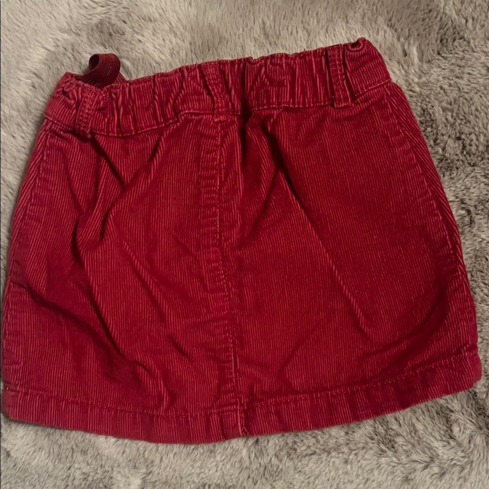 Carter's Red Corduroy Skirt - Picture 4 of 5